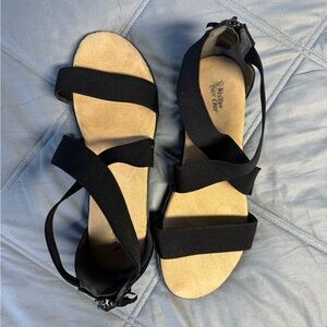 Western Chief Black Strappy Sandals